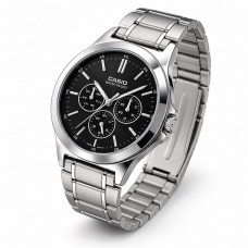 Чоловічий годинник Casio MTP-V300D-1A у класичному стилі з багатофункціональним циферблатом Чоловічий годинник Casio MTP-V300D-1A у класичному стилі з багатофункціональним циферблатом