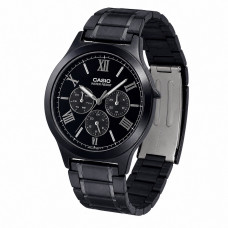 Чоловічий годинник Casio MTP-V300B-1A з багатофункціональним циферблатом та мінеральним склом Чоловічий годинник Casio MTP-V300B-1A з багатофункціональним циферблатом та мінеральним склом