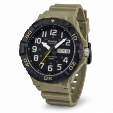 Чоловічий годинник Casio MRW-210H-5A — спортивна модель у піщаному кольорі з водозахистом 10 ATM Чоловічий годинник Casio MRW-210H-5A — спортивна модель у піщаному кольорі з водозахистом 10 ATM