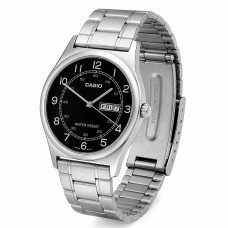 Чоловічий годинник Casio MTP-V006D-1B2 з календарем та металевим браслетом Чоловічий годинник Casio MTP-V006D-1B2 з календарем та металевим браслетом