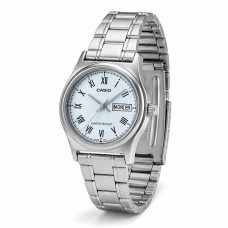 Жіночий годинник Casio LTP-V006D-2B — Класична модель з синім циферблатом та календарем Жіночий годинник Casio LTP-V006D-2B — Класична модель з синім циферблатом та календарем