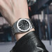 Чоловічий годинник Benyar BY-5156 Silver-Black зі сталевим браслетом та мінеральним склом Чоловічий годинник Benyar BY-5156 Silver-Black зі сталевим браслетом та мінеральним склом