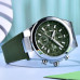 Чоловічий годинник Benyar BY-5206 Silver-Green з хронографом та шкіряним ремінцем Чоловічий годинник Benyar BY-5206 Silver-Green з хронографом та шкіряним ремінцем