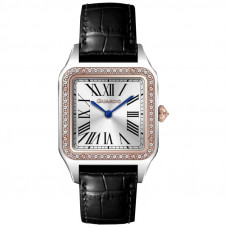 Жіночий годинник Guardo 012832-6 Silver-Rose Gold у класичному стилі з прямокутним корпусом Жіночий годинник Guardo 012832-6 Silver-Rose Gold у класичному стилі з прямокутним корпусом