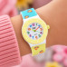 Дитячий годинник Better 001 Superstar Yellow-White кварцовий з силіконовим ремінцем Дитячий годинник Better 001 Superstar Yellow-White кварцовий з силіконовим ремінцем