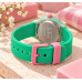 Дитячий годинник Better 004 Green-Pink-White кварцовий зі стрілочним циферблатом та силіконовим ремінцем Дитячий годинник Better 004 Green-Pink-White кварцовий зі стрілочним циферблатом та силіконовим ремінцем
