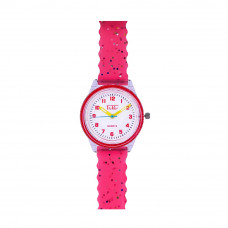 Дитячий годинник Better 008 Shine Red-White з силіконовим ремінцем та кварцовим механізмом Дитячий годинник Better 008 Shine Red-White з силіконовим ремінцем та кварцовим механізмом