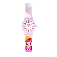 Дитячий годинник Better 012 Princess Purple-White з біло-бузковим силіконовим ремінцем Дитячий годинник Better 012 Princess Purple-White з біло-бузковим силіконовим ремінцем