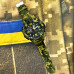 Тактичний чоловічий годинник Patriot 002CMGRUASI Тризуб срібло Зелений камуфляж з підсвічуванням Тактичний чоловічий годинник Patriot 002CMGRUASI Тризуб срібло Зелений камуфляж з підсвічуванням