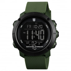 Чоловічий годинник Awarder 032 Де би не був Army Green-Black-Black, тактичний електронний з підсвічуванням