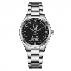 Жіночий годинник Awarder 035 Київ II Silver-Black — Класичний сталевий браслет, 33 мм Жіночий годинник Awarder 035 Київ II Silver-Black — Класичний сталевий браслет, 33 мм