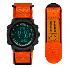 Наручний годинник Awarder 036 Compass UA Nylon Black-Orange з електронним компасом та нейлоновим ремінцем Наручний годинник Awarder 036 Compass UA Nylon Black-Orange з електронним компасом та нейлоновим ремінцем