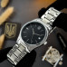 Годинник наручний Awarder 023 Silver-Black Тризуб Срібло з гербом України та сталевим браслетом Годинник наручний Awarder 023 Silver-Black Тризуб Срібло з гербом України та сталевим браслетом