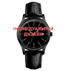 Наручний годинник Awarder 023 Black з індивідуальним дизайном, сталевий корпус, чорний шкіряний ремінець Наручний годинник Awarder 023 Black з індивідуальним дизайном, сталевий корпус, чорний шкіряний ремінець