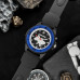 Годинник наручний Awarder 031 Ukraine Black-Blue спортивний з водонепроникністю 5 ATM Годинник наручний Awarder 031 Ukraine Black-Blue спортивний з водонепроникністю 5 ATM
