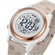 Skmei Game Beige Flower, 2 ремінці