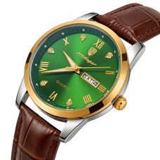 Poedagar Omega Leather Brown, 2 ремінці Poedagar Omega Leather Brown, 2 ремінці