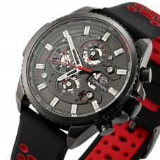Forsining Finance Red Rubber, 2 ремінці Forsining Finance Red Rubber, 2 ремінці
