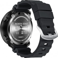Ремінець каучуковий North Edge Black розмір 24 Ремінець каучуковий North Edge Black розмір 24