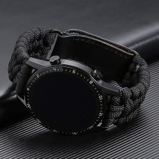 Ремінець Paracord Black 22 мм Ремінець Paracord Black 22 мм
