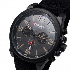 Curren Monreal Armor Black, 2 ремінці Curren Monreal Armor Black, 2 ремінці
