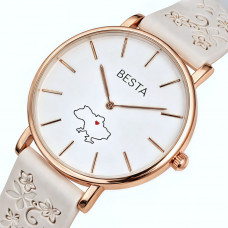Besta Love UA Beige Flower, 2 ремінці Besta Love UA Beige Flower, 2 ремінці