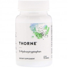 5-НТР (окситриптан), 5-Hydroxy-Tryptophan, Thorne, 90 капсул