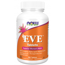 Вітаміни для жінок Єва, Eve, Women's Multi, Now Foods, чудовий комплекс, 180 таблеток Вітаміни для жінок Єва, Eve, Women's Multi, Now Foods, чудовий комплекс, 180 таблеток