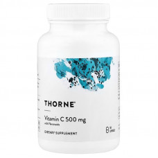 Вітамін С з біофлавоноїдами, Vitamin C, Thorne, 90 капсул Вітамін С з біофлавоноїдами, Vitamin C, Thorne, 90 капсул