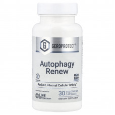 Формула довголіття, GeroProtect, Autophagy Renew, Life Extension, відновлення аутофагії, 30 вегетаріанських капсул