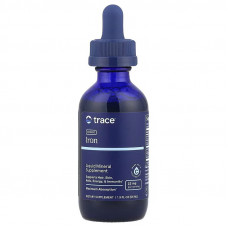 Іонне залізо, Ionic Iron, Trace Minerals Research, 22 мг, 56 мл Іонне залізо, Ionic Iron, Trace Minerals Research, 22 мг, 56 мл