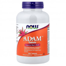 Мультивітаміни для чоловіків Адам, Adam, Men's Multi, Now Foods, 120 таблеток Мультивітаміни для чоловіків Адам, Adam, Men's Multi, Now Foods, 120 таблеток