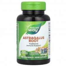 Астрагал, Astragalus, Nature's Way, корінь, 1410 мг, 100 веганських капсул (470 мг в капсулі)