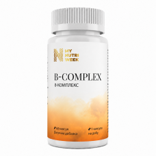 B-комплекс, B-Complex, My Nutri Week, 60 капсул B-комплекс, B-Complex, My Nutri Week, 60 капсул