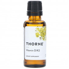 Вітамін D3 і К2, Vitamin D / K2, Thorne, 30 мл. Вітамін D3 і К2, Vitamin D / K2, Thorne, 30 мл.