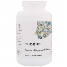 Кальцій і магній малат, Calcium-Magnesium Malate, Thorne, 240 капсул