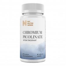 Хром піколінат, Chromium Picolinate, My Nutri Week, 60 капсул