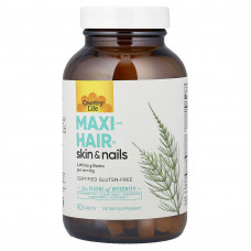 Вітаміни для волосся, шкіри та нігтів, Maxi-Hair®, Skin & Nails, Country Life, без глютена, 90 таблеток
