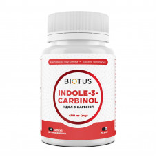 Індол-3-карбінол,  Indole-3-carbinol, Biotus, 60 капсул