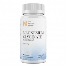 Магній гліцинат, Magnesium Glycinate, My Nutri Week, 60 капсул