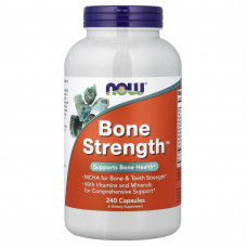 Міцні кістки, Bone Strength, Now Foods, 240 капсул Міцні кістки, Bone Strength, Now Foods, 240 капсул