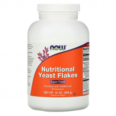 Харчові дріжджі (пластівці), Nutritional Yeast, Now Foods, 284 гр