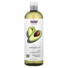 Олія авокадо, Avocado Oil, Now Foods, Solutions, 473 мл