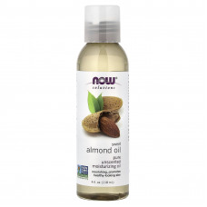Олія солодкого мигдалю, Sweet Almond Oil, NOW Foods, Solutions, 118 мл