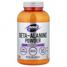 Бета-аланін, Beta-Alanine, Now Foods, Sports, чистий порошок, 500 г Бета-аланін, Beta-Alanine, Now Foods, Sports, чистий порошок, 500 г