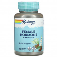 Суміш жіночих гормонів, Female Hormone Blend SP-7C, Solaray, 180 капсул Суміш жіночих гормонів, Female Hormone Blend SP-7C, Solaray, 180 капсул