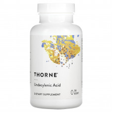 Ундециленова кислота, Undecylenic Acid, Thorne, 250 гелевих капсул (50 мг на гелеву капсулу) Ундециленова кислота, Undecylenic Acid, Thorne, 250 гелевих капсул (50 мг на гелеву капсулу)