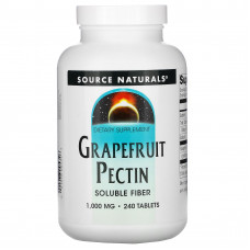 Грейпфрутовий пектин, Grapefruit Pectin, Source Naturals, 240 таблеток