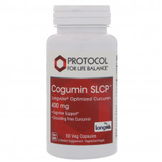 Куркумін, Optimized Curcumin, Protocol for Life Balance, 400 мг, 50 вегетаріанських капсул Куркумін, Optimized Curcumin, Protocol for Life Balance, 400 мг, 50 вегетаріанських капсул