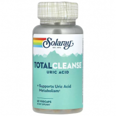 Очищувач сечової кислоти, Total Cleanse Uric Acid, Solaray, 60 капсул Очищувач сечової кислоти, Total Cleanse Uric Acid, Solaray, 60 капсул
